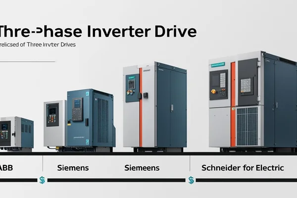 مقایسه قیمت درایو اینورتر سه فاز برندهای معتبر: زیمنس، ABB، دانفوس و...