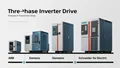 مقایسه قیمت درایو اینورتر سه فاز برندهای معتبر: زیمنس، ABB، دانفوس و...